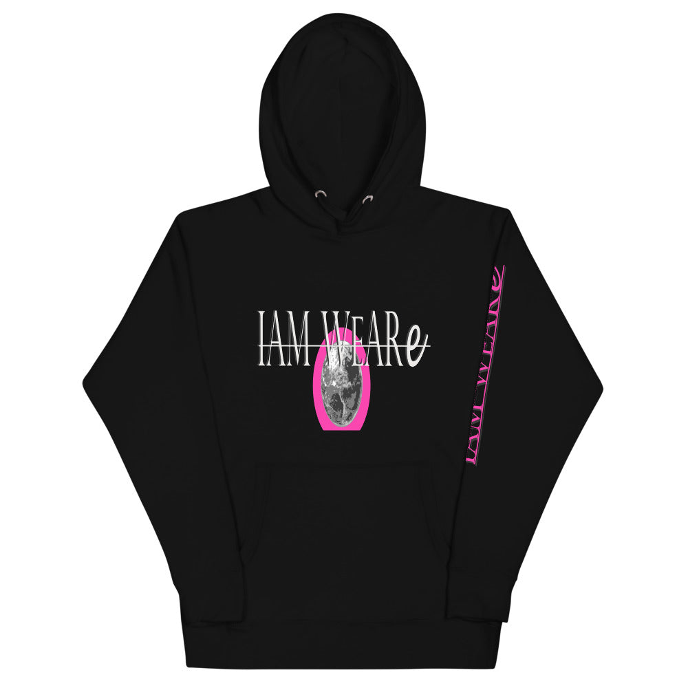 Classic Design Hot Pink-Mark F/B/S Unisex Hoodie