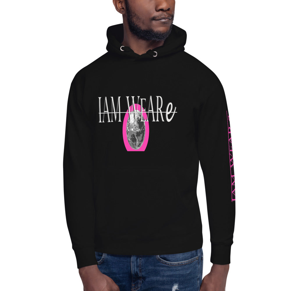 Classic Design Hot Pink-Mark F/B/S Unisex Hoodie