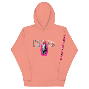 Classic Design Hot Pink-Mark F/B/S Unisex Hoodie