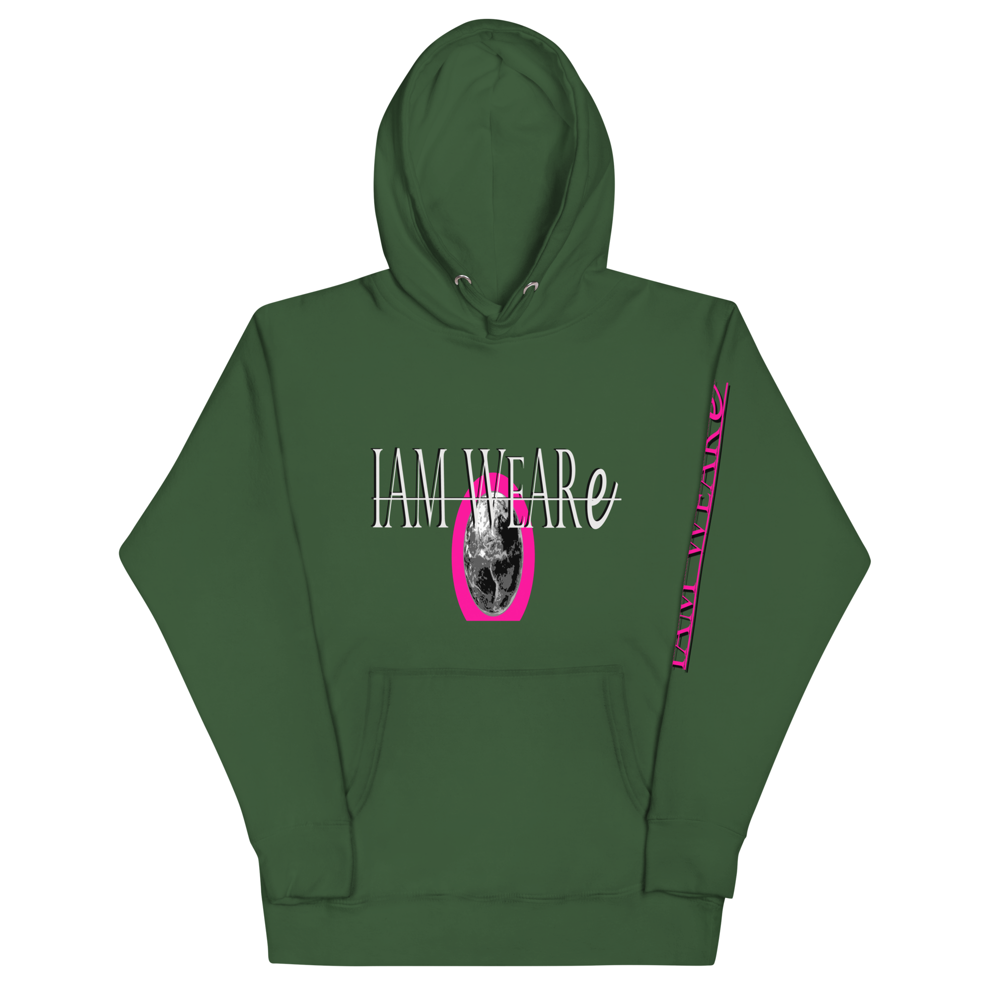 Classic Design Hot Pink-Mark F/B/S Unisex Hoodie