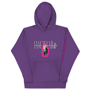 Classic Design Hot Pink-Mark F/B/S Unisex Hoodie