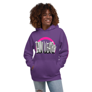 Dynamic Design Hot Pink-Mark F/B/S Unisex Hoodie