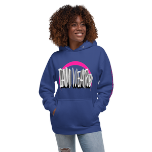 Dynamic Design Hot Pink-Mark F/B/S Unisex Hoodie