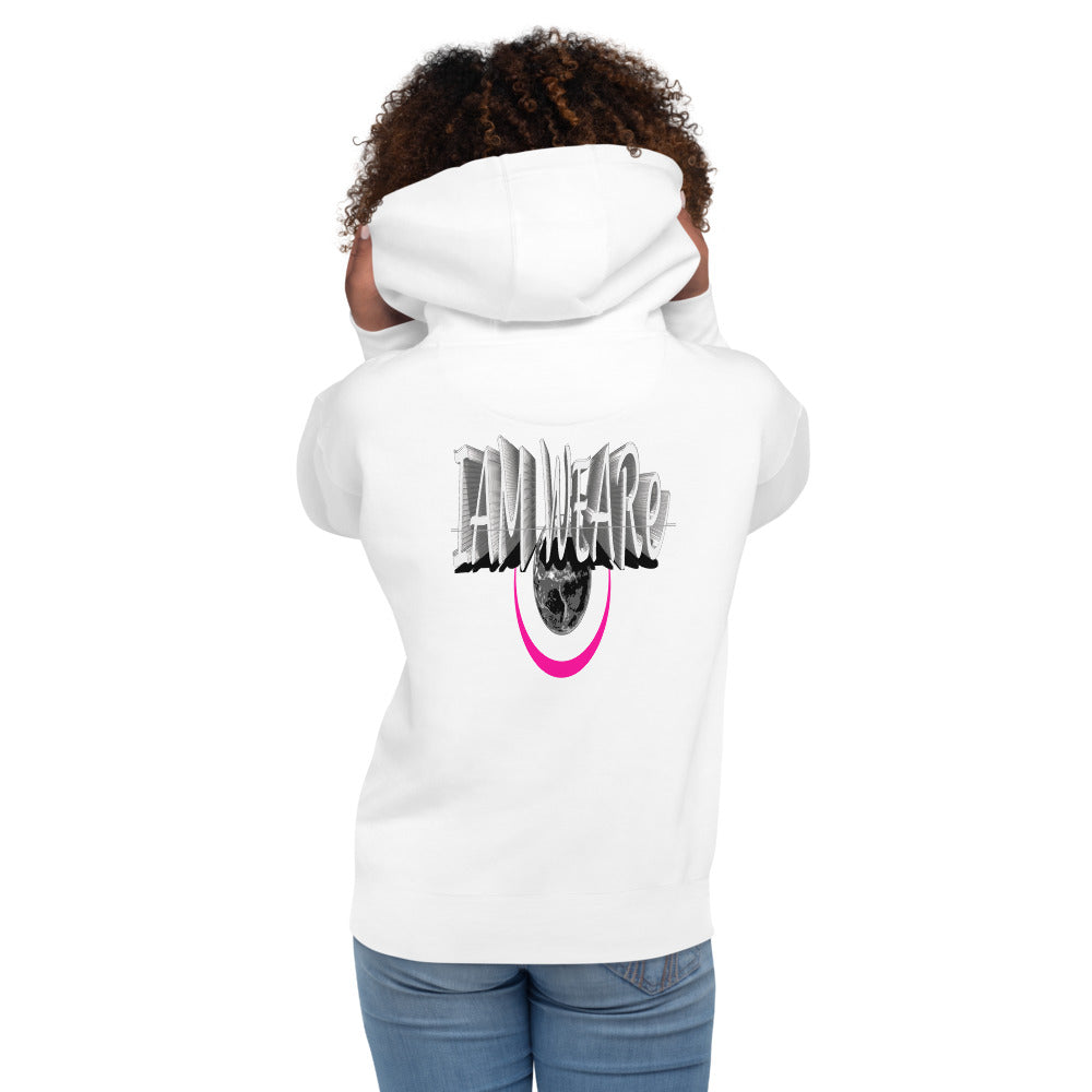 Dynamic Design Hot Pink-Mark F/B/S Unisex Hoodie