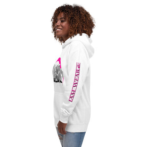 Dynamic Design Hot Pink-Mark F/B/S Unisex Hoodie