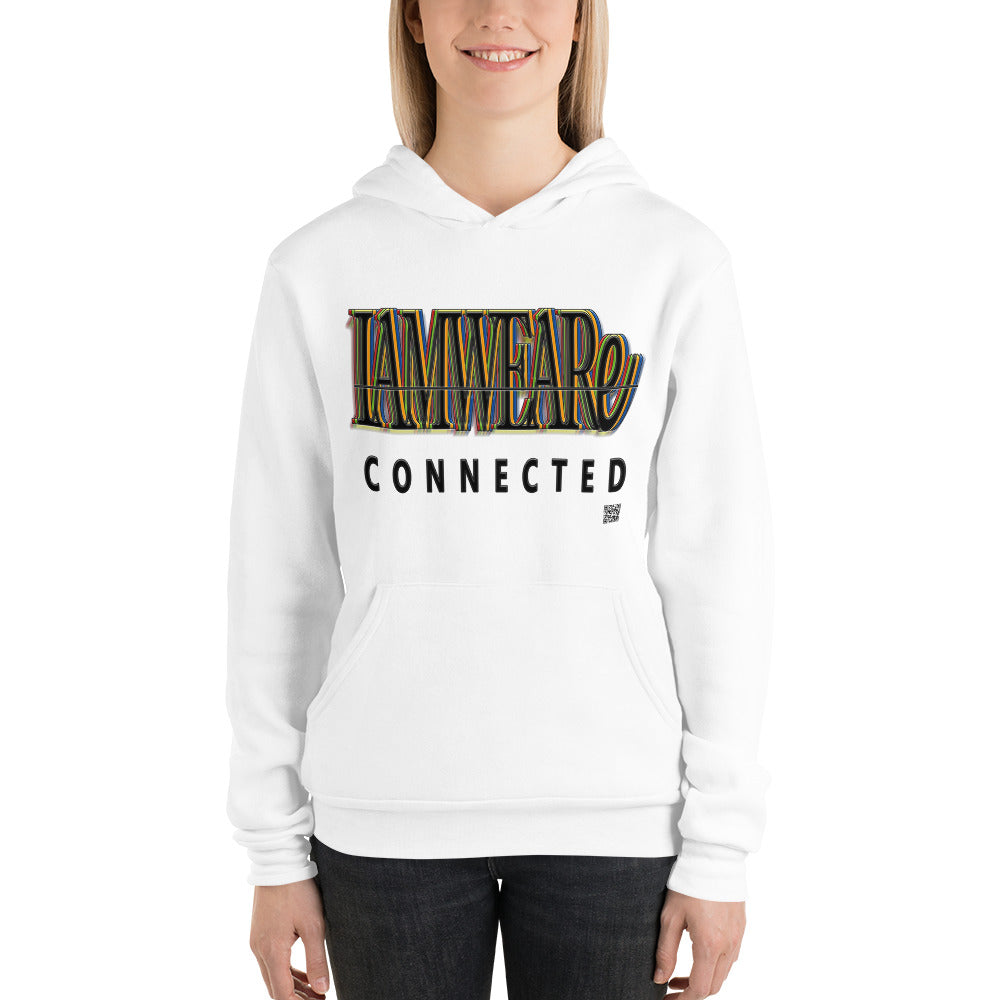 IAM WEARe CONNECTED Design (GS) Bella F/B Unisex Hoodie