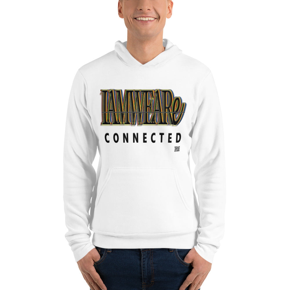 IAM WEARe CONNECTED Design (GS) Bella F/B Unisex Hoodie