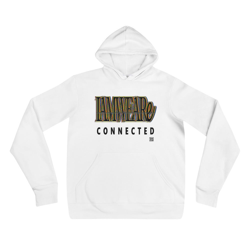 IAM WEARe CONNECTED Design (GS) Bella F/B Unisex Hoodie