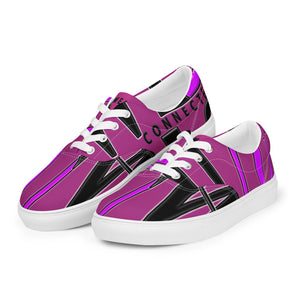 IAM WEARe CONNECTED Women’s PURPLE Lace-Up Shoes