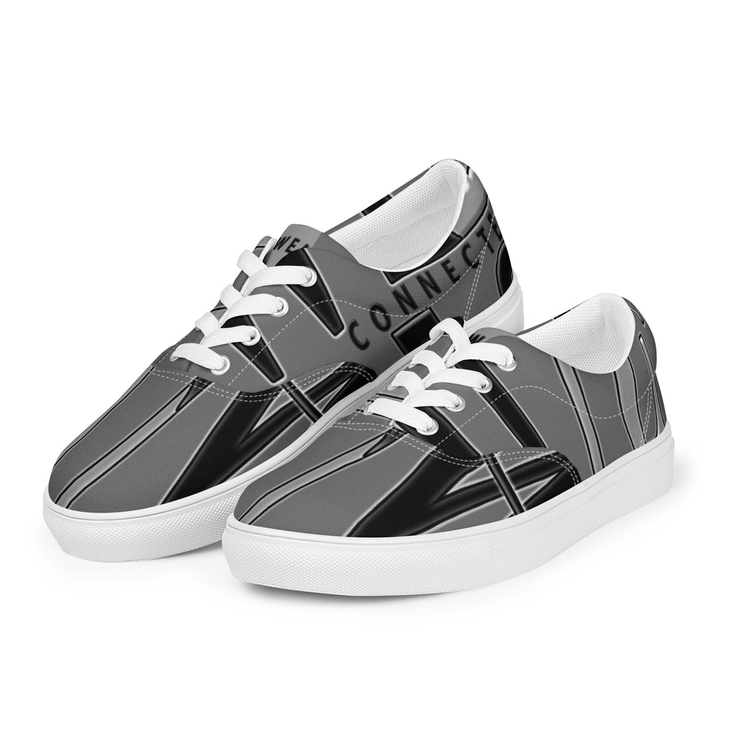IAM WEARe CONNECTED Women’s GREY Lace-Up Shoes