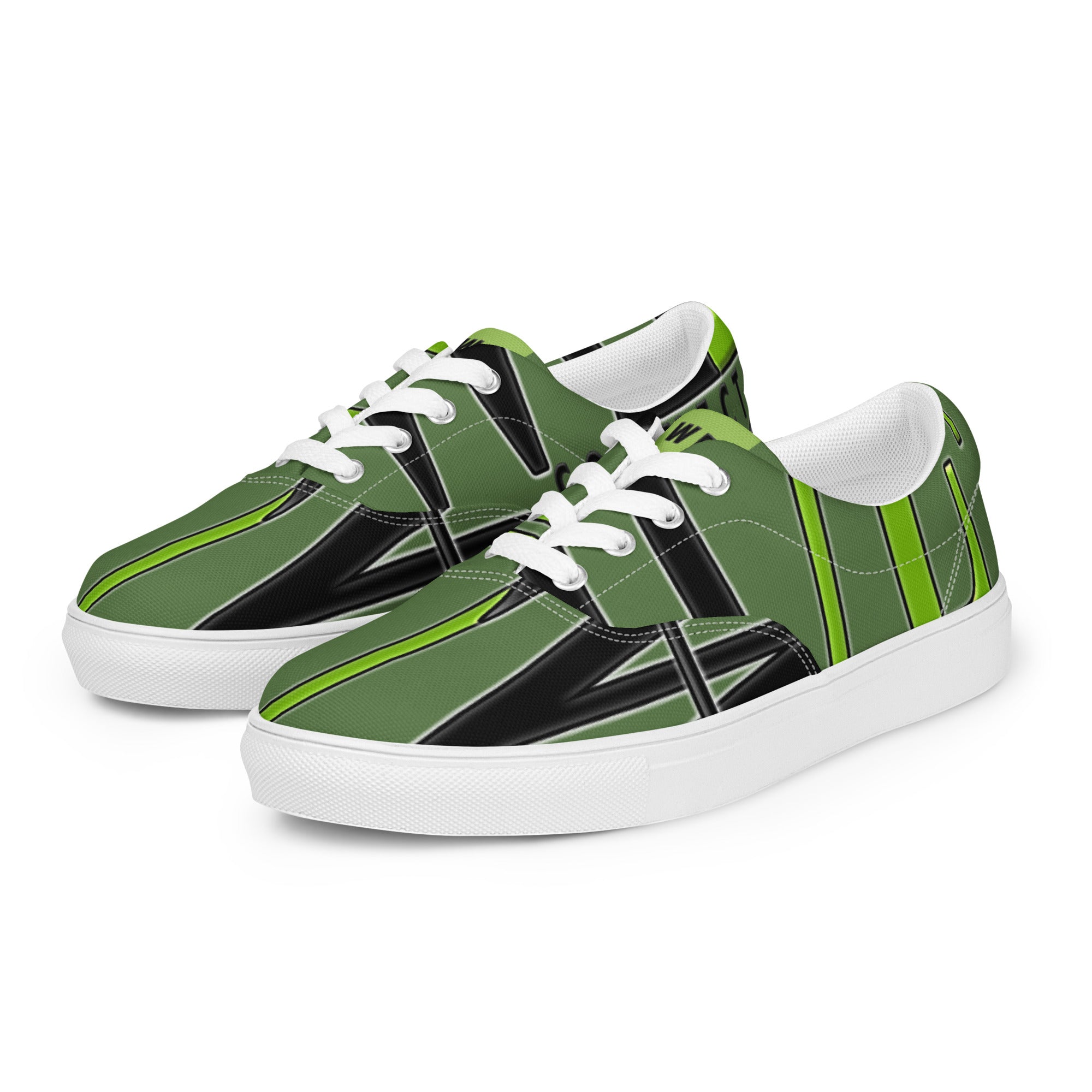 IAM WEARe CONNECTED Women’s GREEN Lace-Up Shoes