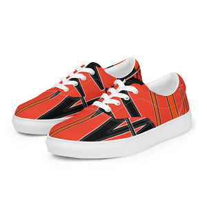 IAM WEARe CONNECTED Women’s ORANGE-RED Lace-Up Shoes