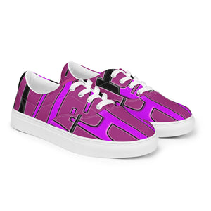 IAM WEARe CONNECTED Women’s PURPLE Lace-Up Shoes