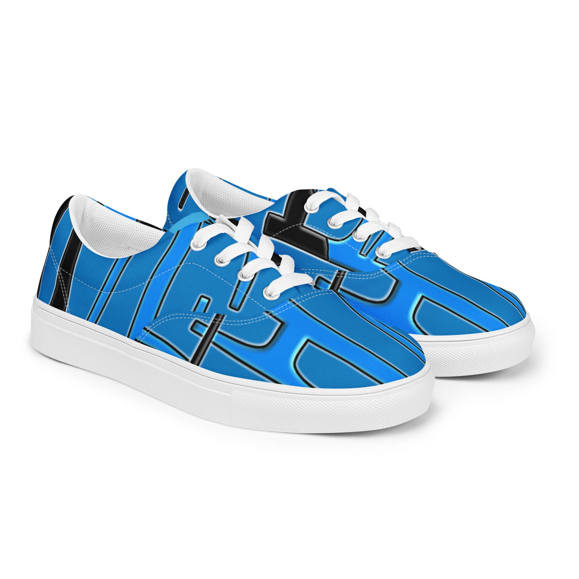 IAM WEARe CONNECTED Women’s BLUE Lace-Up Shoes