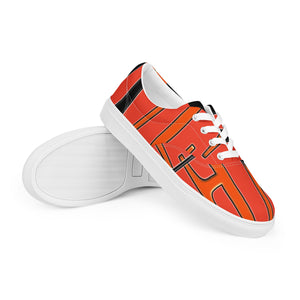 IAM WEARe CONNECTED Women’s ORANGE-RED Lace-Up Shoes