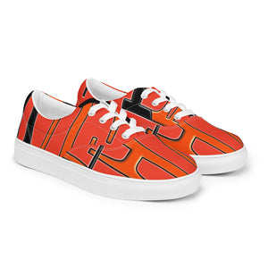 IAM WEARe CONNECTED Women’s ORANGE-RED Lace-Up Shoes