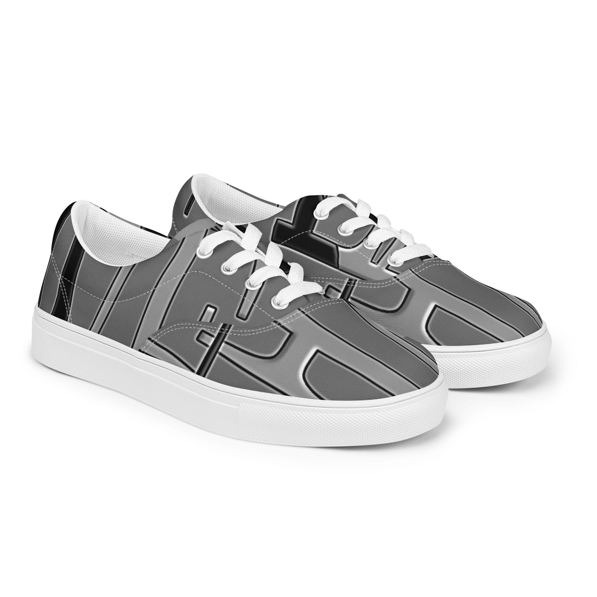 IAM WEARe CONNECTED Women’s GREY Lace-Up Shoes